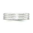 thumbnail image 3 of SS 6mm Polished Fancy Band Size 7 in Sterling Silver, 3 of 3