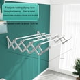 thumbnail image 2 of Xingzhi Stainless Steel Balcony Clothes Rack Retractable And Durable For Everyday And Is Sturdy And Durable 120CM Four poles, 2 of 6