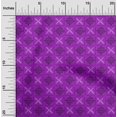 thumbnail image 2 of oneOone Rayon Purple Fabric Block Craft Projects Decor Fabric Printed By The Yard 56 Inch Wide-F4, 2 of 5