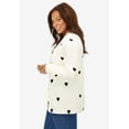 thumbnail image 3 of Woman Within Plus Size Perfect Long-Sleeve Cardigan Sweater, 3 of 6