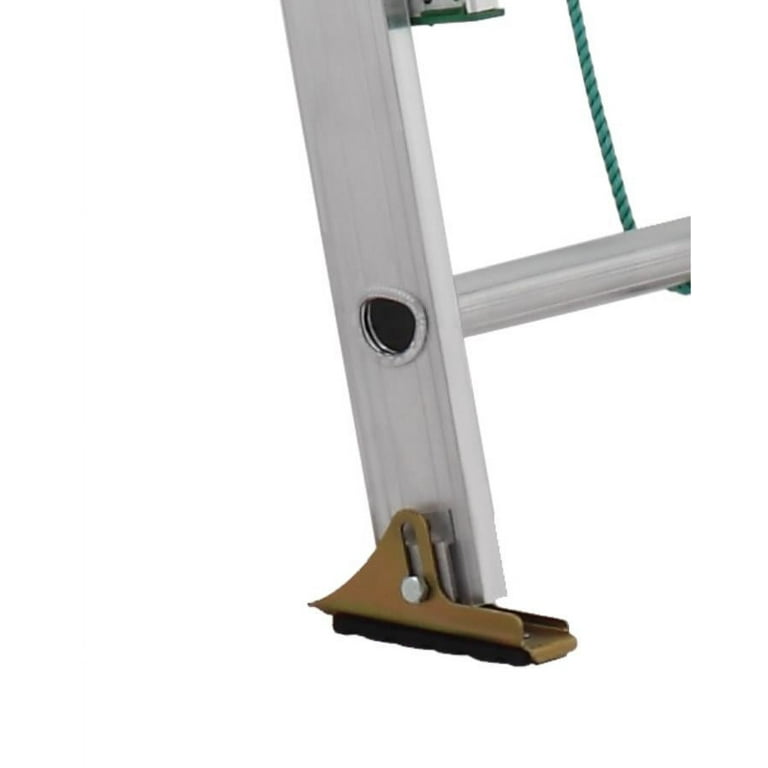 Louisville Ladder 16’ Aluminum Extension Ladder, 15' Reach, 225 lbs Load Capacity, W-2222-16PG Louisville Ladder 16’ Aluminum Extension Ladder, 15' Reach, 225 lbs Load Capacity, W-2222-16PG