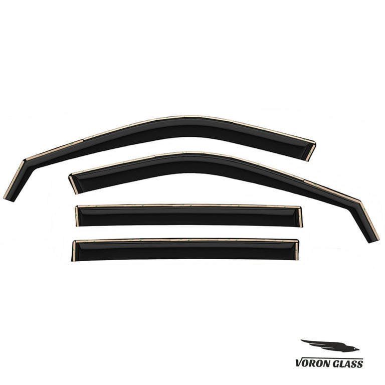 Fit 2020-2024 Highlander 3D Mugen Style Vent Window Visors Rain Sun Wi