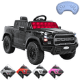 thumbnail image 1 of Camioneta Eléctrica Montable para Niños 12V Control Remoto Bluetooth Luces Sonidos Apta desde 3 Años - Negro, 1 of 7