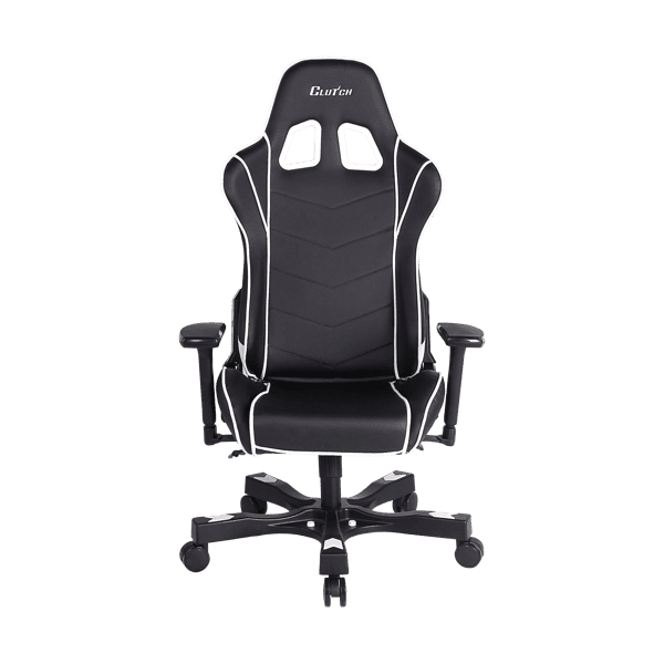 Clutch Chairz Premium chair, Black & White, 1pack