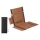 thumbnail image 2 of Silla de camping plegable con respaldo para el suelo y bolsa de transporte Marrón, 2 of 9