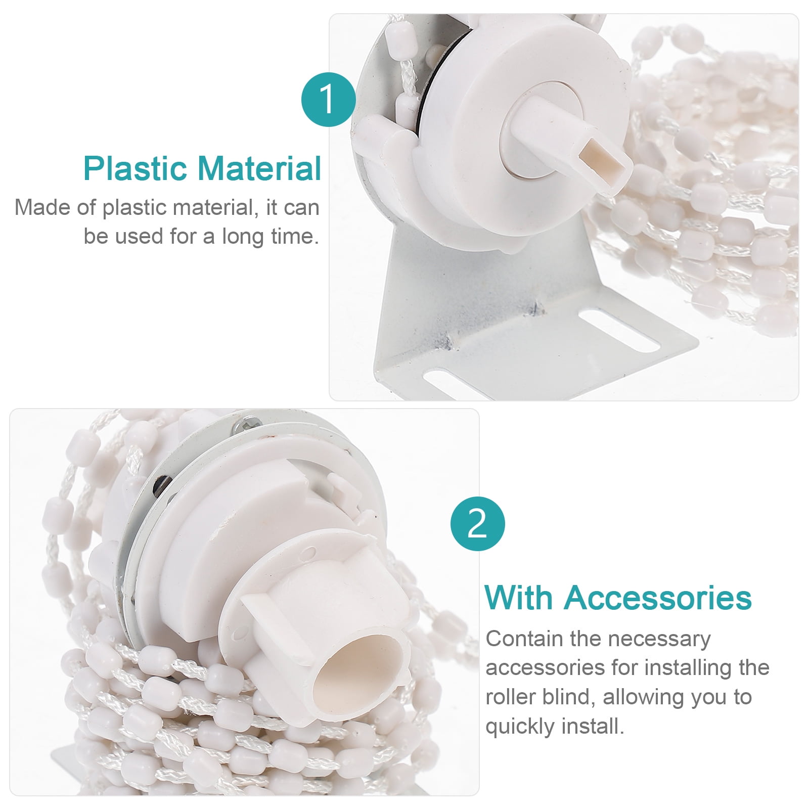 4 Sets Roller Blinds Connector Kits Roller Shades Clutch Parts Roller