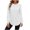 White, variant on Vivianyo HD Women's Crew Neck Fall Tunic, Long Sleeve Curved Hem Top for Wome Casual Office and Daytime Wear, Sizes S-2XL