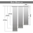 thumbnail image 6 of Eurhowing Outdoor Curtains for Patio Waterproof, 2 Panels Privacy Curtains with Grommet, 52x84 Inch UV Resistant Drapes for Porch, Deck, Gazebo, Pergola, Dark Green, 6 of 12