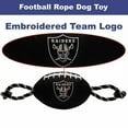 thumbnail image 6 of Pets First Nfl Las Vegas Raiders Nylon Football-Licensed, 6 of 6
