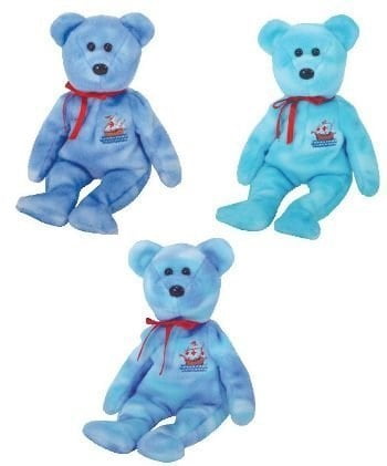 beanie baby santa