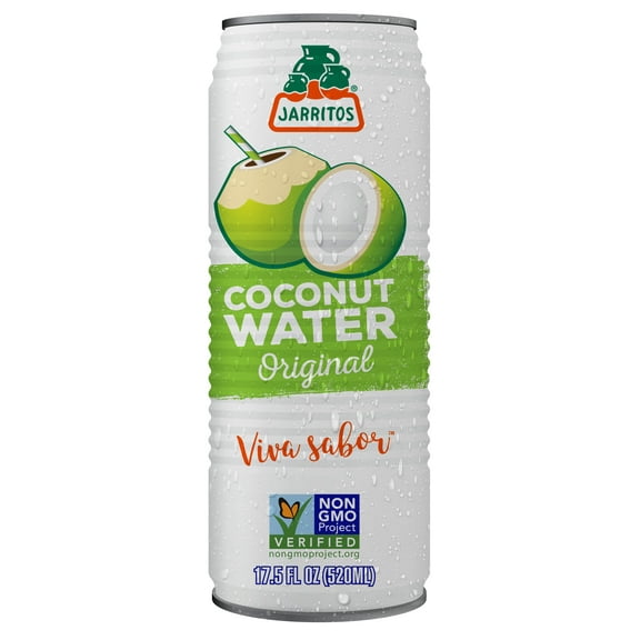 Jarritos Coconut Water Original, 17.5 fl oz (520 ml) Can, 1 count