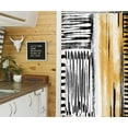 thumbnail image 3 of Abstract Designer Camper RV Shower Curtain for Travel Trailer Bathroom, Modern Camping Small Narrow Shorter Fabric Shower Curtains Set, Happy Camp Outdoor Decor Accessories with Hooks 47X64, 3 of 6