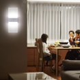 thumbnail image 2 of Lámpara de pared LED moderna de 12 W, luz blanca fría de 6000 K, lámpara decorativa acrílica para sala de estar, dormitorio, pasillo y baño, CA de 230 V, paquete de 2, 2 of 4