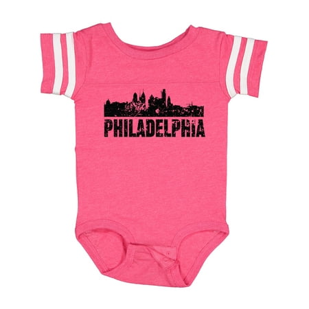 

Inktastic Philadelphia Skyline Grunge Gift Baby Boy or Baby Girl Bodysuit
