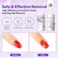 thumbnail image 3 of Kit Removedor de Esmalte de Uñas SAVILAND con Acetona 50 ml y Aceite para Cutículas, 3 of 7