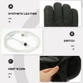 thumbnail image 4 of ADDHAT 1Par Guantes Eléctricos Para Conducción Con Protección Completa Y Calefacción Rápida USB, 4 of 6