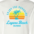 thumbnail image 4 of Inktastic Summer Enjoy the Sunshine Laguna Beach California in Blue Long Sleeve T-Shirt, 4 of 5