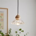 thumbnail image 3 of Pendant Light Plug In Japanese Style Glass Dining Room Glass White Farmhouse Kitchen Lighting Hanging Pendant Light Plug In, 3 of 4
