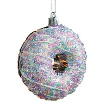 Gnwei Christmas Candy Ornaments Christmas Tree Decorations Candy Lollipop Ice Cream Cake Ornaments for Xmas Tree Topper DIY Indoor Home Office Holiday Vase Gifts Party Decor