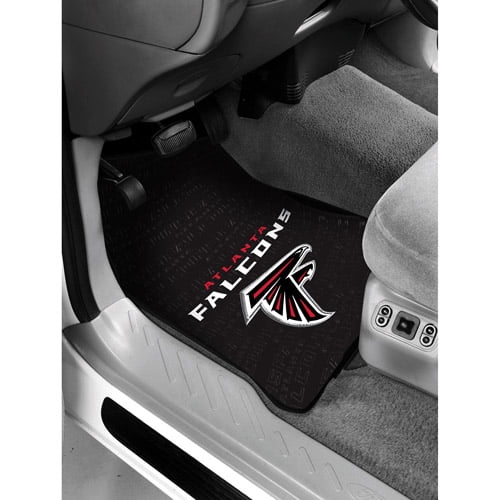 Nfl Atlanta Falcons Floor Mats Set Of 2 Walmart Com