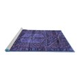 thumbnail image 2 of Ahgly Company Machine Washable Indoor Rectangle Persian Blue Traditional Area Rugs, 2' x 3', 2 of 4
