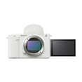 thumbnail image 3 of Sony Alpha ZV-E1 Full-Frame Interchangeable Lens Mirrorless Vlog Camera with 28-60mm Lens - White Body, 3 of 3
