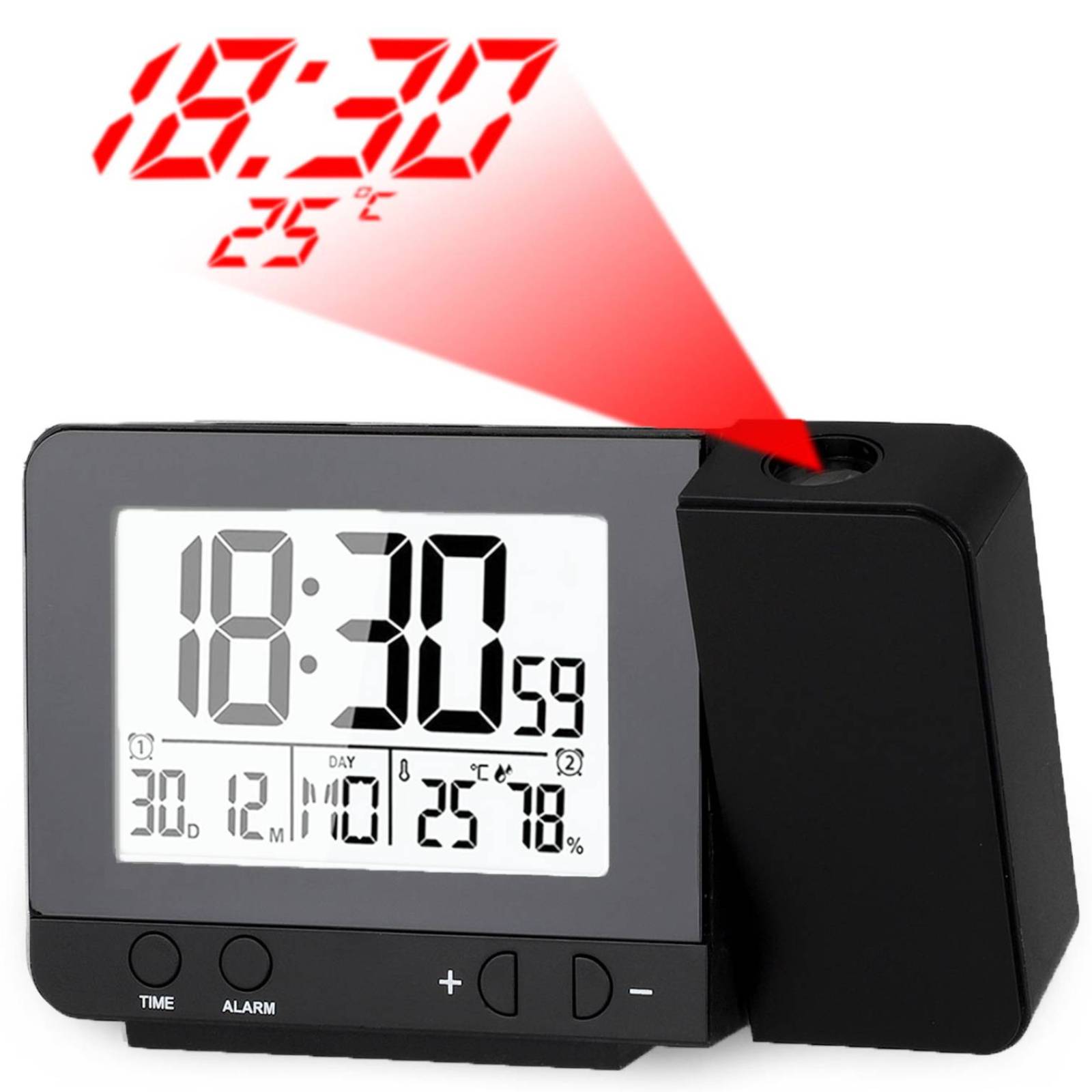 Eeekit 1 2 X 3 2 Led Digital Dual Alarm Clock Ceiling Display Alarm Clock With 4 Dimmer Indoor Outdoor Temperature Display 180 Adjustable 12 24hour Battery Backup With Usb Charger For Bedroom Alarm Clock Walmart Com Eeekit 1 2 X 3 2 Led Digital Dual Alarm Clock Ceiling Display Alarm Clock With 4 Dimmer Indoor Outdoor Temperature Display 180 Adjustable 12 24hour Battery Backup With Usb Charger For Bedroom Alarm Clock Walmart Com