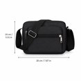 thumbnail image 3 of Clossjun Women Nylon Crossbody Bags Adjustable Belt Lightweight Daypacks Casual Flexible Waist Packs For Work Out Back To School Dark Blue, 3 of 5