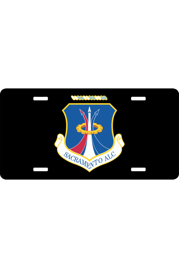 U.S. Air Force Sacramento ALC License Plate