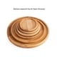 thumbnail image 4 of Toystoory Maceta para flores suculentas, bandeja de goteo, platillo de madera, Base para maceta, para balcón, jardinería, plantación, Teteras, 4 of 6