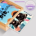 thumbnail image 4 of Best Pug Dad Ever Happy Father's Day Acrylic Plaque with Wood Photo Frame Box Dog Lover Gifts Light Box - 02006, 4 of 5