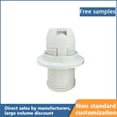 thumbnail image 4 of Yuarrent 10 piezas E14 portalámparas anillo roscado hebilla adaptador de luz Base de bombilla PET conexión de enchufe de seguridad iluminación de Iluminación novedosa Negro Yuarrent HA068309-02, 4 of 6