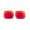 Fire Red - Polarized, variant on Walleva Black Polarized Replacement Lenses For Ray-Ban RB1971 Square 54mm Sunglasses
