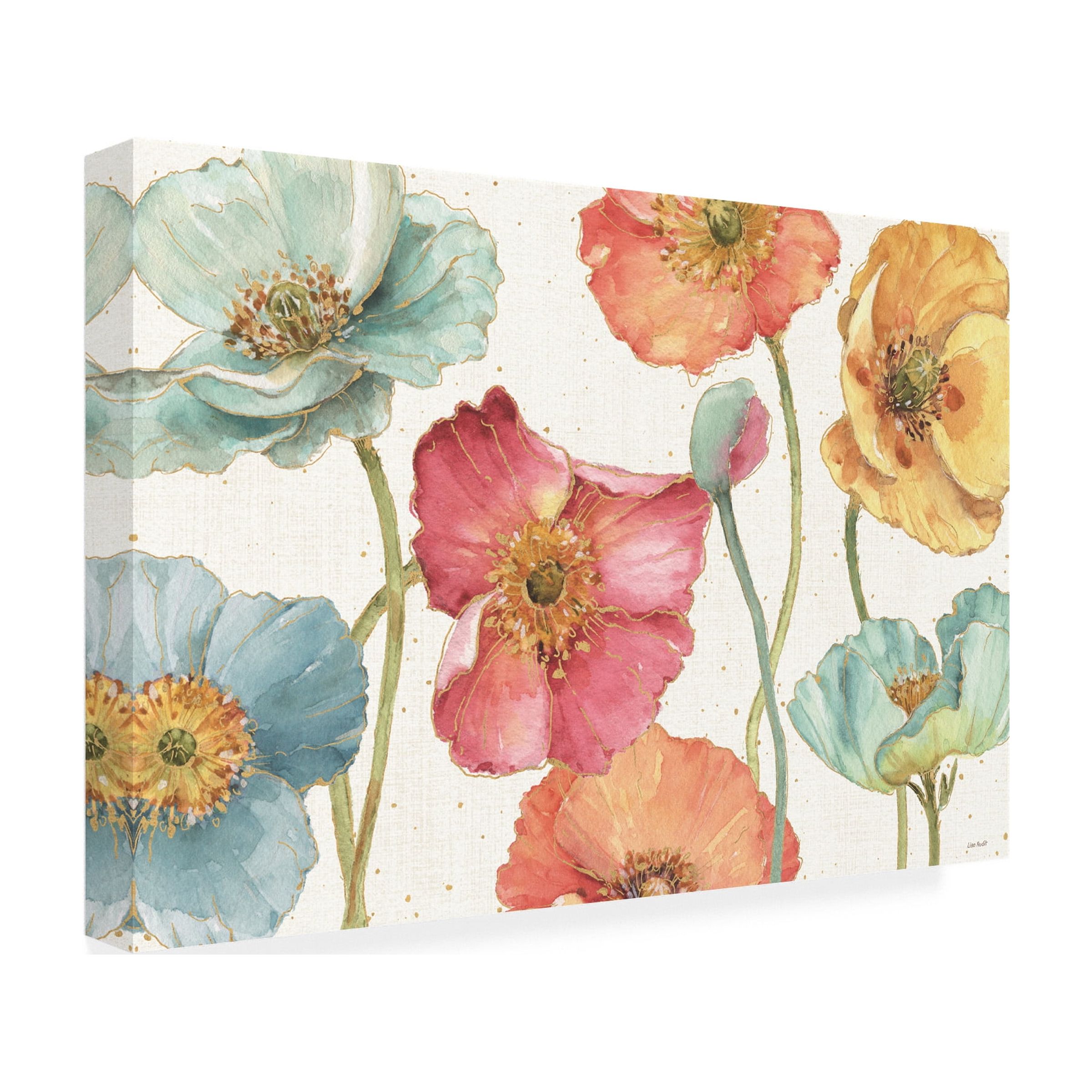 Trademark Fine Art 'Spring Softies I' Canvas Art by Lisa Audit