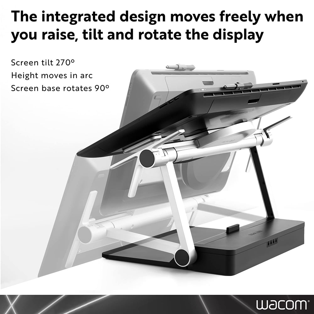 Wacom ACK62801K Ergo Stand for Wacom Cintiq Pro 24, Gray - Walmart.com