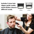 thumbnail image 4 of Labymos 2 Sizes Limit Comb Hair Guide Attachment for Cordless Electric Hair Shaver Salon Haircutting Tool, 4 of 6