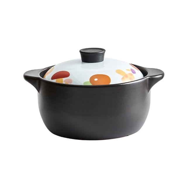 Home Cartoon Cute Soup Pot Can Be Dry Stew Pot High Value Ceramic Casserole Gas Stove Universal
