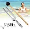 thumbnail image 5 of Tuning Fork Crystal 528HZ Medical Tuning Fork Aluminum Alloy Healing Sound Vibration Therapy Medical Tool, 5 of 6