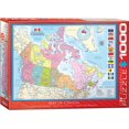 thumbnail image 1 of Map of Canada 1000 Piece Puzzle, 1 of 3