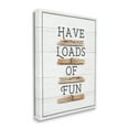 thumbnail image 4 of Stupell Industries Loads of Fun Clothespins Typography Painting Gallery Wrapped Canvas Art Print Wall Art, 24 x 30, 4 of 8