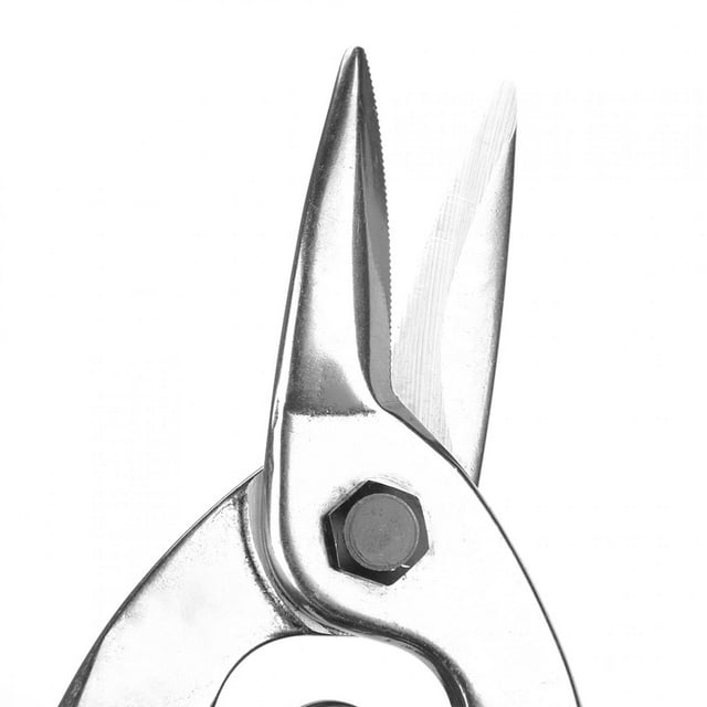 Straight, Aviation Snips, Chrome Vanadium Steel Aviation Tin Cutting Shears with Human Engineering Design, Comfortable to Use, for Aluminum, Sheet Metal, PVC, Fencing Wire, and