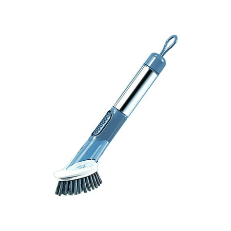 

3 In 1 Cleaning Tool Replaceable Head Dispensing Dish Scrub Brush Home