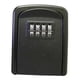thumbnail image 5 of Caja de seguridad con cerradura de combinación de 4 dígitos para guardar llaves, ideal para interiores, casas, jardines y garajes. negro nuevo, 5 of 6