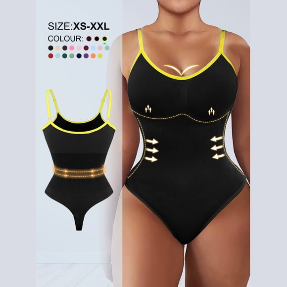 Body moldeador para mujer con bloques de color, soporte para el pecho, corsé moldeador de abdomen, body moldeador de nailon para mujer