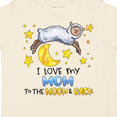 thumbnail image 4 of Inktastic I Love my Mom to the Moon and Back Cute Sheep Boys or Girls Toddler T-Shirt, 4 of 5