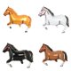thumbnail image 1 of globo con forma de caballo, globo de aluminio con temática de caballos, globos para fiestas, decoraciones para cumpleaños, baby shower, fiesta de vaqueros, 1 of 5