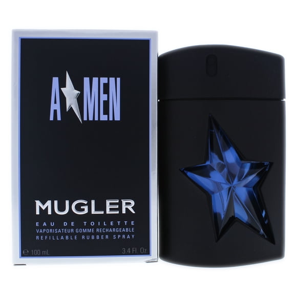 Perfume Thierry Mugler Angel EDT Spray Spray de goma recargable 3.4 oz