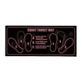 thumbnail image 1 of Squat Mat with Position Guide 35x80cm Diatomaceous Earth Rubber Non Slip Portable for Home Yoga Abs Squats Lunges Core Training, 1 of 4