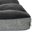 thumbnail image 3 of Vibrant Life Large Tweed and Sherpa Orthopedic Dog Bed, Gray, 40" x 27", 3 of 6