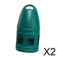 thumbnail image 1 of 2 Bebederos Para Pájaros, Periquitos, Pollos Y Palomas, Con Asa Colgante, Color Verde, 3 L, 1 of 8